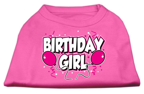 Birthday Girl Screen Print Shirts Bright Pink XS (8)