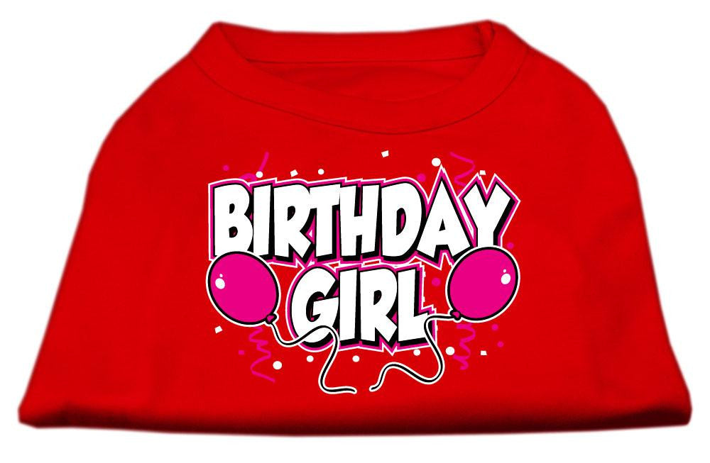 Birthday Girl Screen Print Shirts Red XXXL (20)