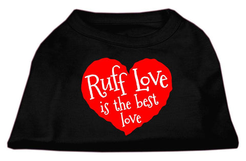 Ruff Love Screen Print Shirt Black XL (16)