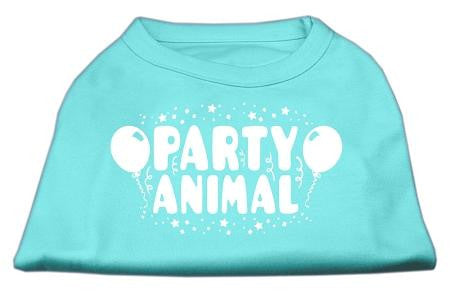 Party Animal Screen Print Shirt Aqua Med (12)