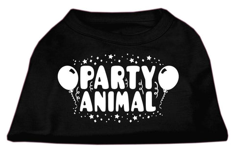 Party Animal Screen Print Shirt Black XXXL (20)