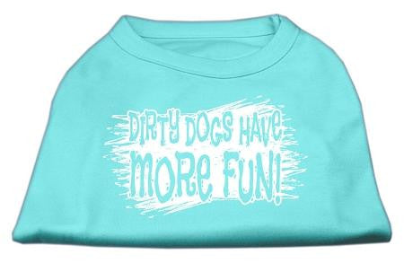 Dirty Dogs Screen Print Shirt Aqua XS (8)