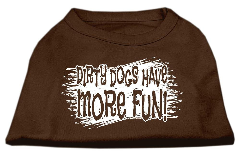 Dirty Dogs Screen Print Shirt Brown XXL (18)