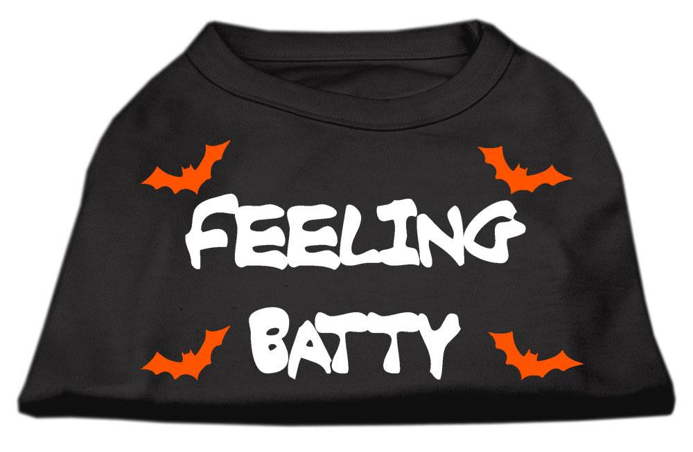 Feeling Batty Screen Print Shirts Black  Lg (14)