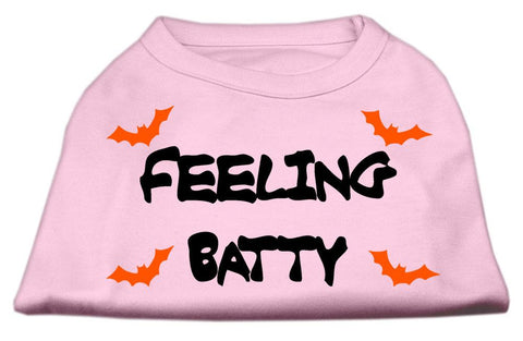 Feeling Batty Screen Print Shirts Pink Sm (10)