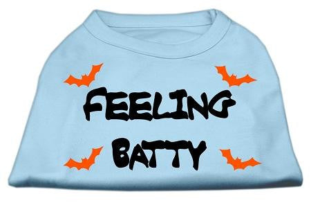 Feeling Batty Screen Print Shirts Baby Blue XXL (18)