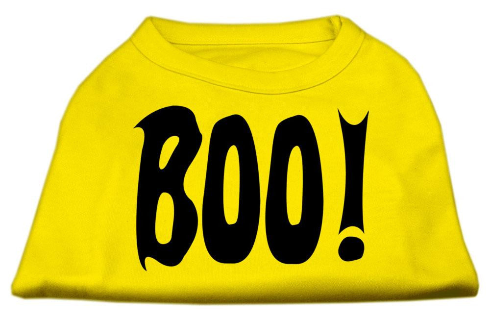 Boo! Screen Print Shirts Yellow Lg (14)