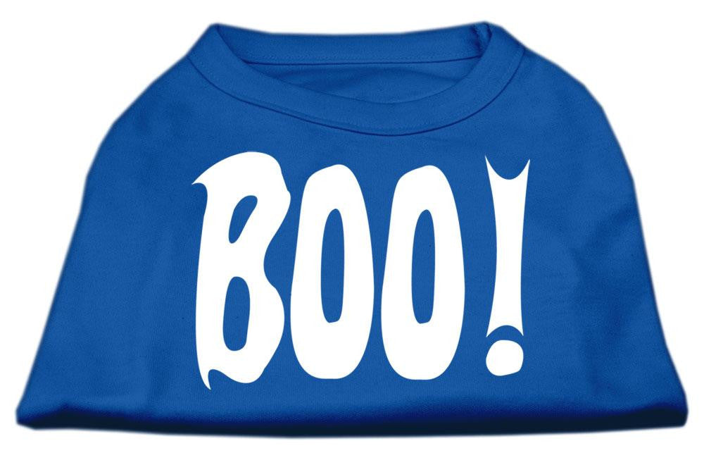 Boo! Screen Print Shirts Blue Sm (10)