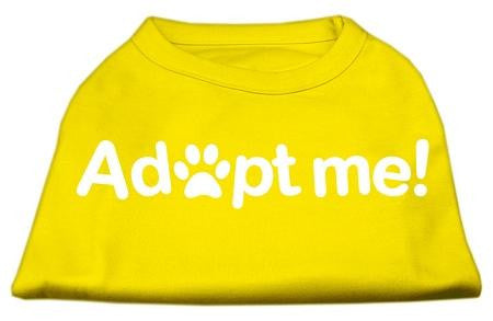 Adopt Me Screen Print Shirt Yellow Lg (14)