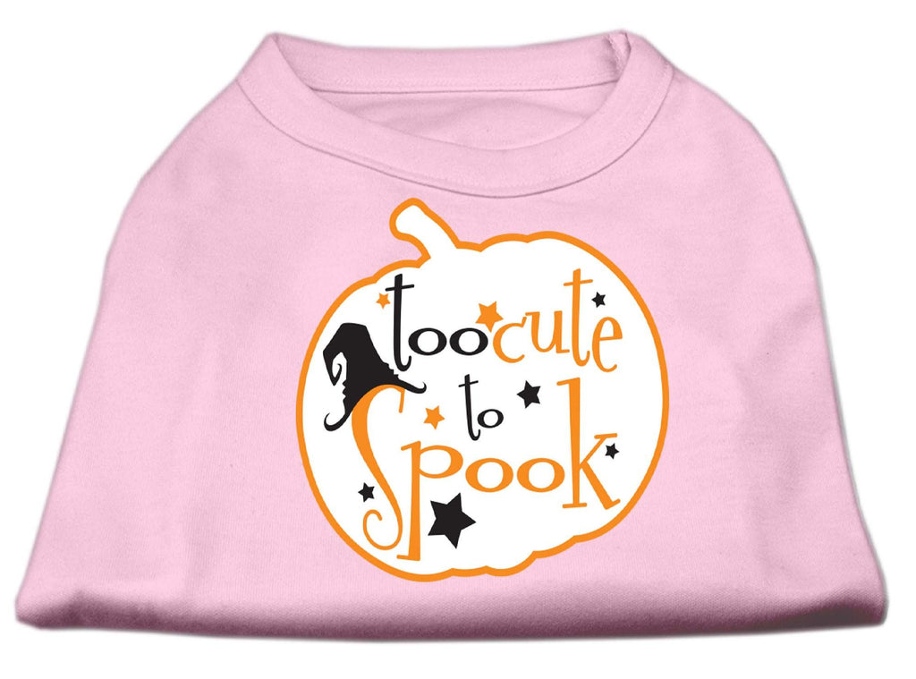 Too Cute To Spook Screen Print Dog Shirt