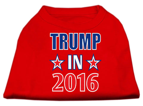 Trump in 2016 Election Screenprint Shirts Red Lg (14)