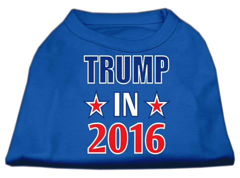 Trump in 2016 Election Screenprint Shirts Blue Sm (10)