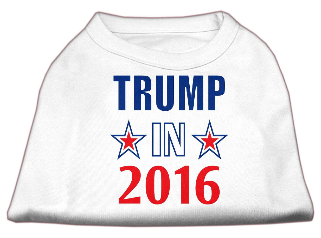 Trump in 2016 Election Screenprint Shirts White XL (16)