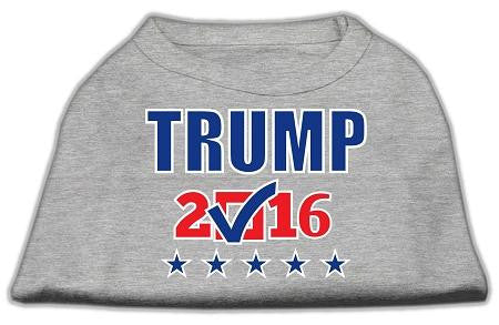 Trump Checkbox Election Screenprint Shirts Grey Med (12)