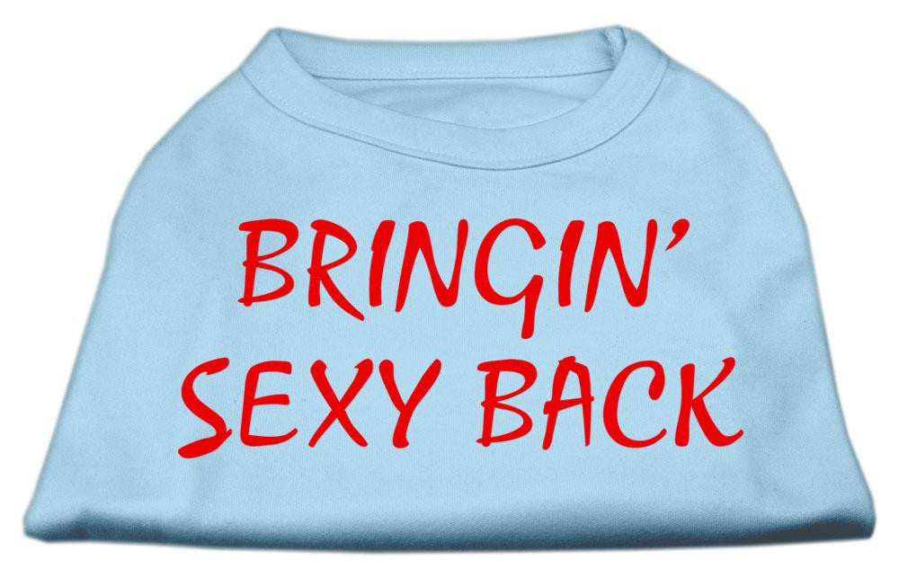 Bringin' Sexy Back Screen Print Shirts Baby Blue Lg (14)