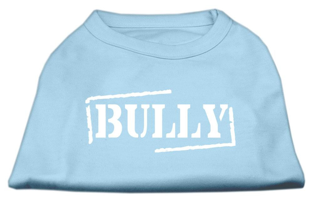 Bully Screen Printed Shirt  Baby Blue XXL (18)