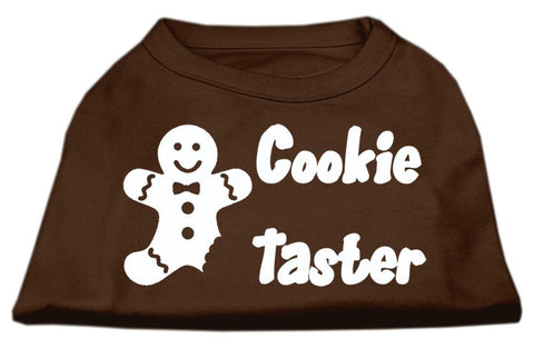 Cookie Taster Screen Print Shirts Brown Lg (14)