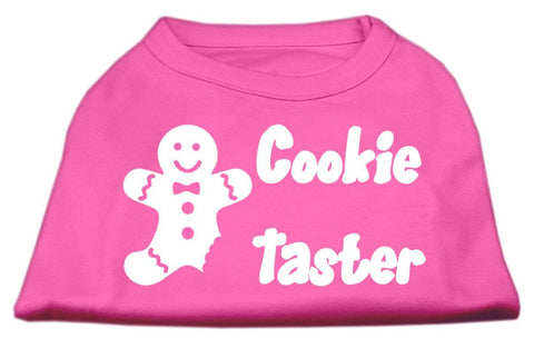 Cookie Taster Screen Print Shirts Bright Pink XS (8)