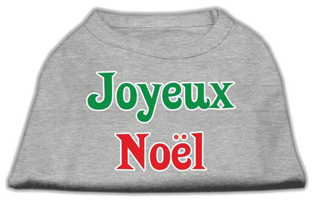 Joyeux Noel Screen Print Shirts Grey L (14)