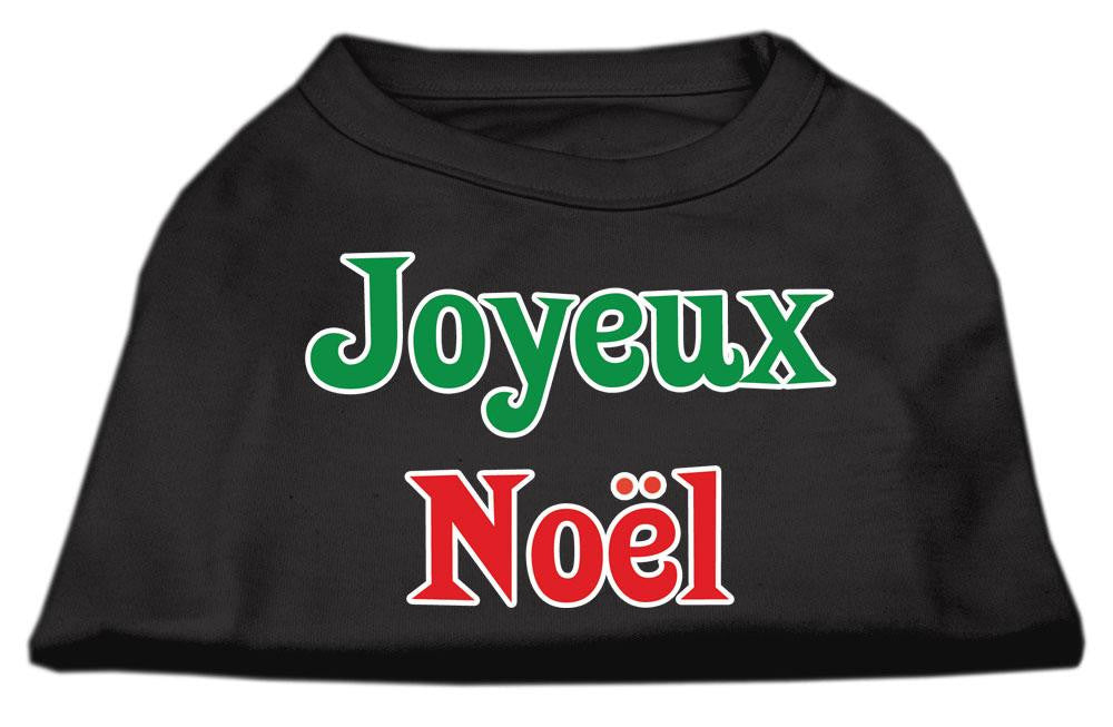 Joyeux Noel Screen Print Shirts Black M (12)