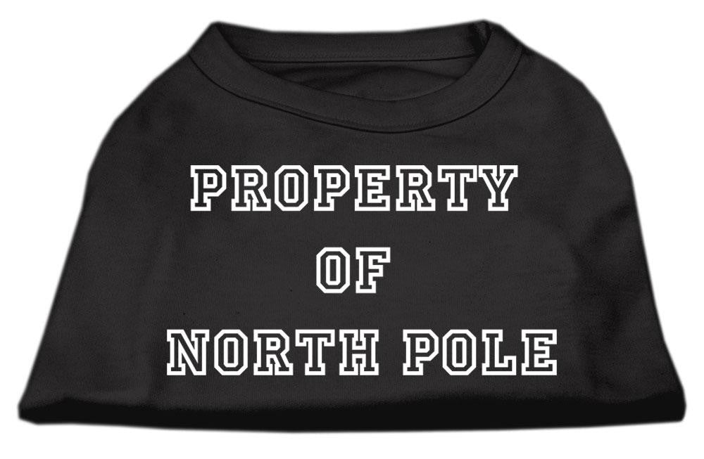 Property of North Pole Screen Print Shirts Black M (12)