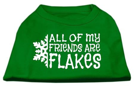 All My Friends Are Flakes Screen Print Shirt