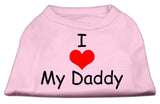 I Love My Daddy Screen Print Shirts