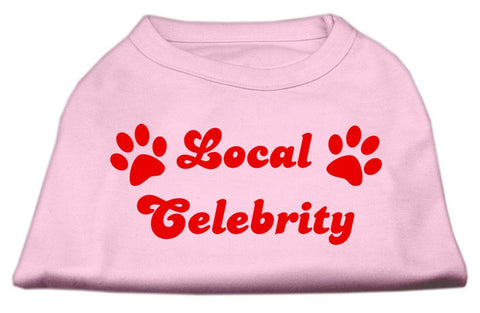 Local Celebrity Screen Print Shirts Pink XS (8)