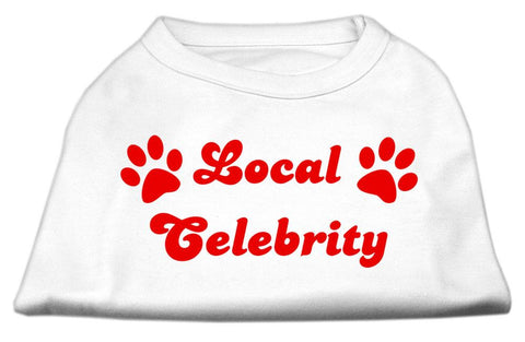 Local Celebrity Screen Print Shirts White XS (8)