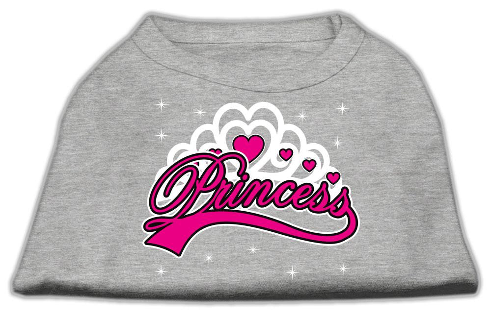 I'm a Princess Screen Print Shirts Grey Lg (14)