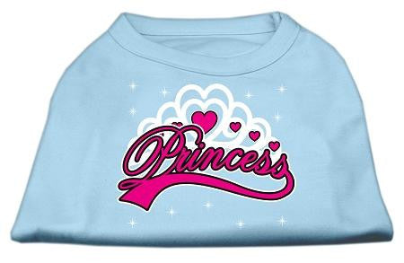 I'm a Princess Screen Print Shirts Baby Blue XXXL (20)