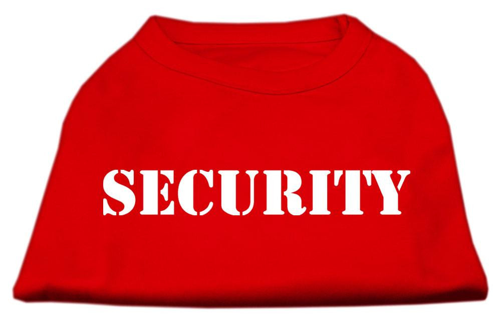 Security Screen Print Shirts Red 4X (22)