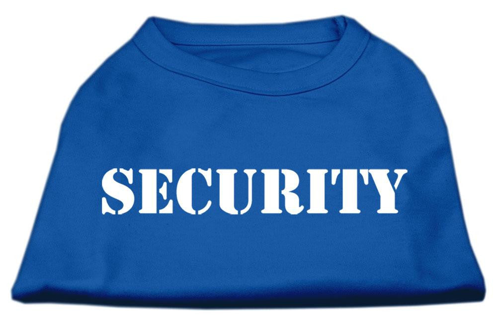 Security Screen Print Shirts Blue XL (16)