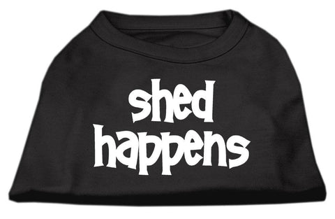 Shed Happens Screen Print Shirt Black  Sm (10)