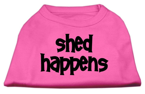 Shed Happens Screen Print Shirt Bright Pink XL (16)