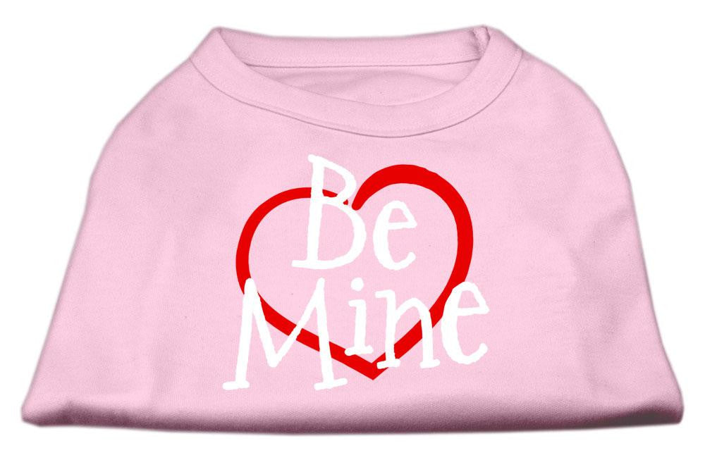 Be Mine Screen Print Shirt Light Pink  Lg (14)