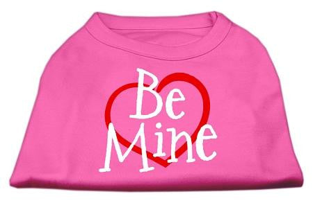 Be Mine Screen Print Shirt Bright Pink XXXL (20)