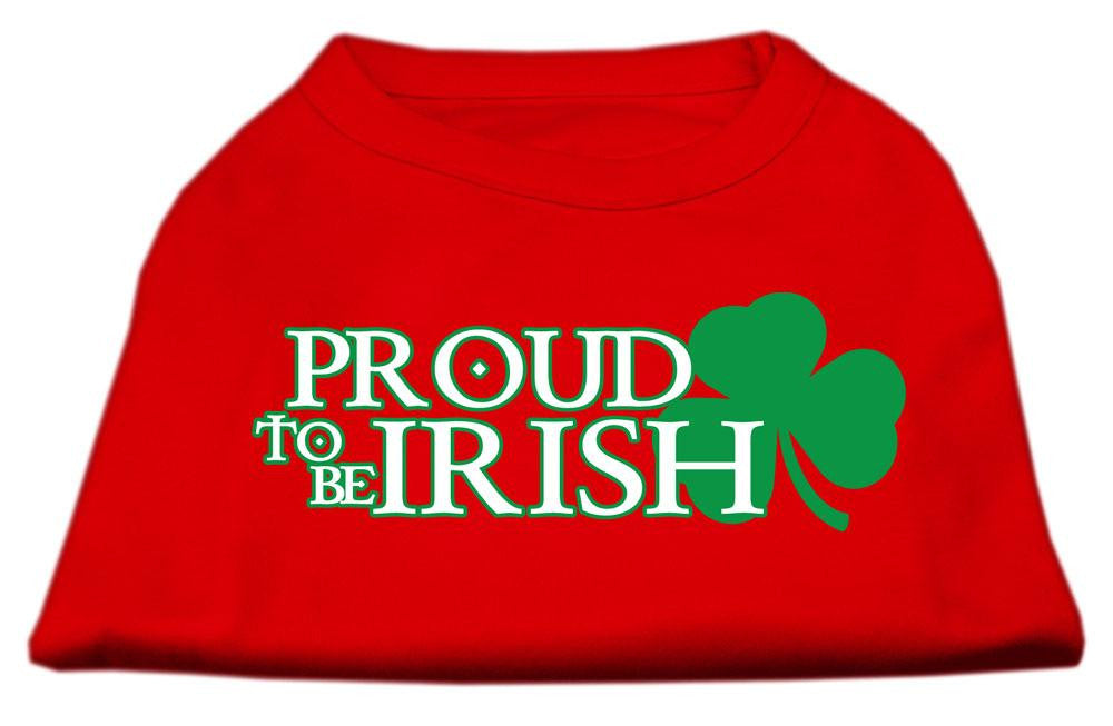 Proud to be Irish Screen Print Shirt Red XXXL (20)