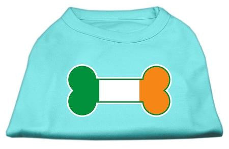 Bone Flag Ireland Screen Print Shirt Aqua Med (12)