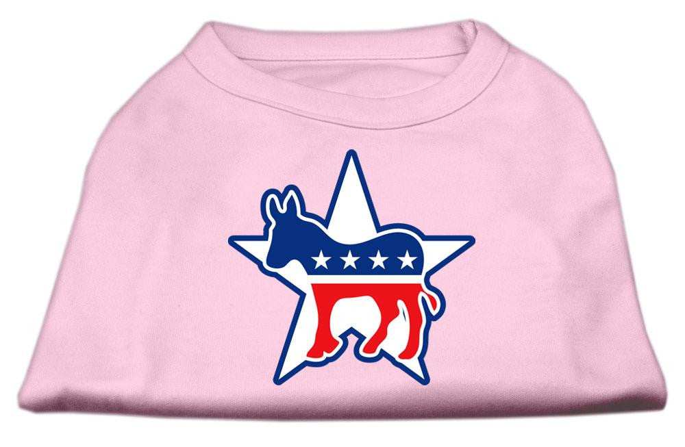 Democrat Screen Print Shirts Light Pink XS (8)