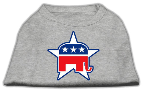 Republican Screen Print Shirts  Grey L (14)