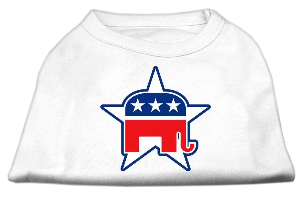 Republican Screen Print Shirts  White XS (8)