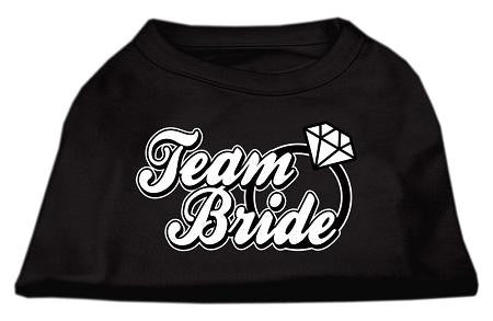 Team Bride Screen Print Shirt Black XS (8)