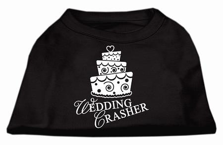 Wedding Crasher Screen Print Shirt Black  XXL (18)