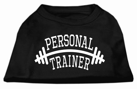 Personal Trainer Screen Print Shirt Black 4X (22)