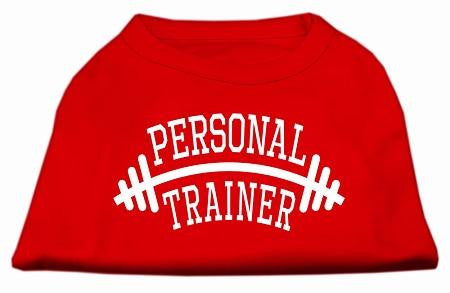 Personal Trainer Screen Print Shirt Red 5X (24)