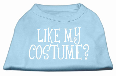 Like my costume? Screen Print Shirt Baby Blue L (14)