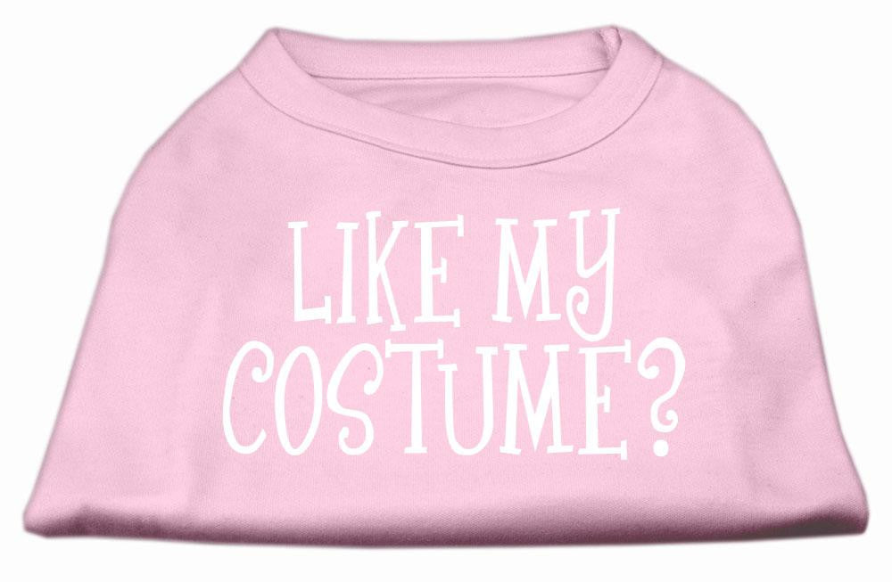 Like my costume? Screen Print Shirt Light Pink L (14)