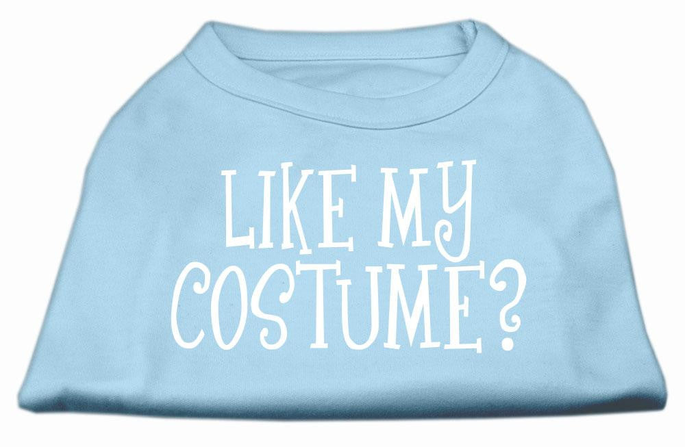 Like my costume? Screen Print Shirt Baby Blue M (12)