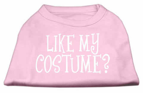 Like my costume? Screen Print Shirt Light Pink XS (8)